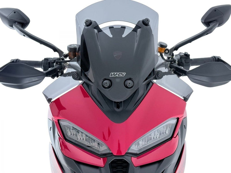 WRS Side Deflectors Sport Ducati Multistrada V2 - Dark Smoke, Wind Deflector