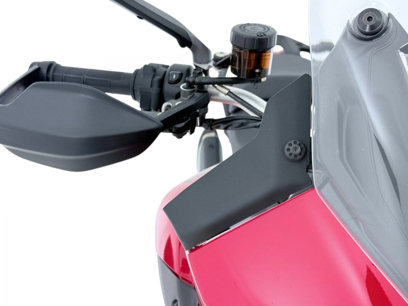 WRS Side Deflectors Sport Ducati Multistrada V2 - Matte, Wind Deflector