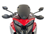 WRS Side Deflector Multistrada V4 - Smoke, Wind Deflector
