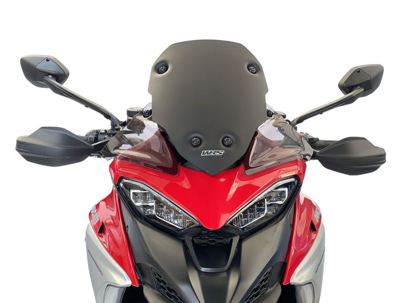 WRS Side Deflector Multistrada V4 - Smoke, Wind Deflector