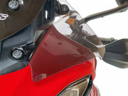 WRS Side Deflector Multistrada V4 - Smoke, Wind Deflector