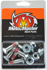 Moto-Master Sprocket Bolts - Silver