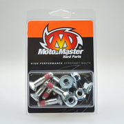 Moto-Master Sprocket Bolts - Silver