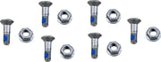 Moose Offroad Hard-parts Sprocket Lock Bolt Kit - Raw, Silver - 039-5401