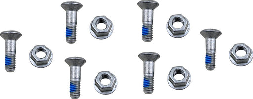 Moose Offroad Hard-parts Sprocket Lock Bolt Kit - Raw, Silver - 039-5401