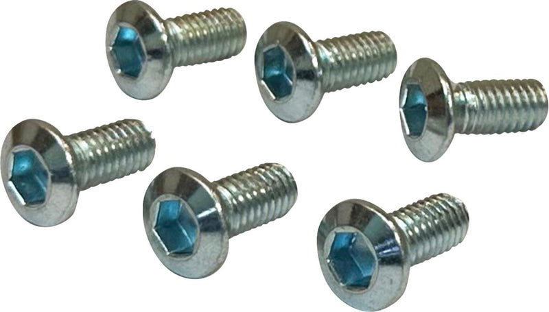 Moose Offroad Hard-parts Rotor Bolt Kit - Nickel, Silver - 039-6A01