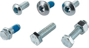 Moose Offroad Hard-parts Rotor Bolt Kit - Nickel, Silver - 039-6A01