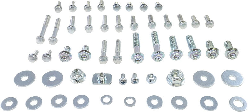 Moose Offroad Hard-parts Japanese Replacement Hardware Kit - Nickel-Plated