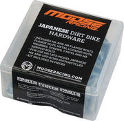 Moose Offroad Hard-parts Japanese Replacement Hardware Kit - Nickel-Plated