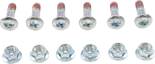 Moose Offroad Hard-parts Sprocket Lock Bolt Kit - Raw, Silver - 2008-HSM