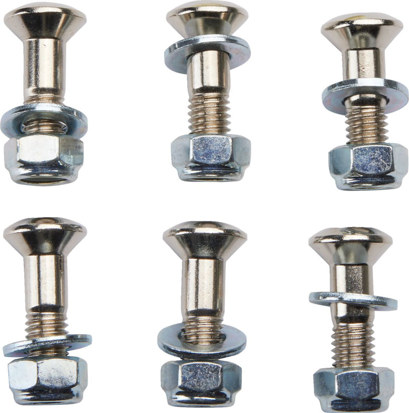 Moose Offroad Hard-parts Sprocket Bolt Kit - Raw, Silver