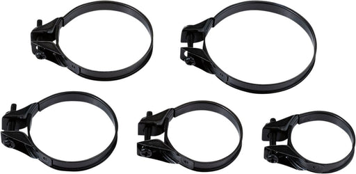 Moose Offroad Hard-parts OEM Carburetor Clamps - Anodised, Black - 110-1032