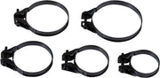 Moose Offroad Hard-parts OEM Carburetor Clamps - Anodised, Black - 110-1038