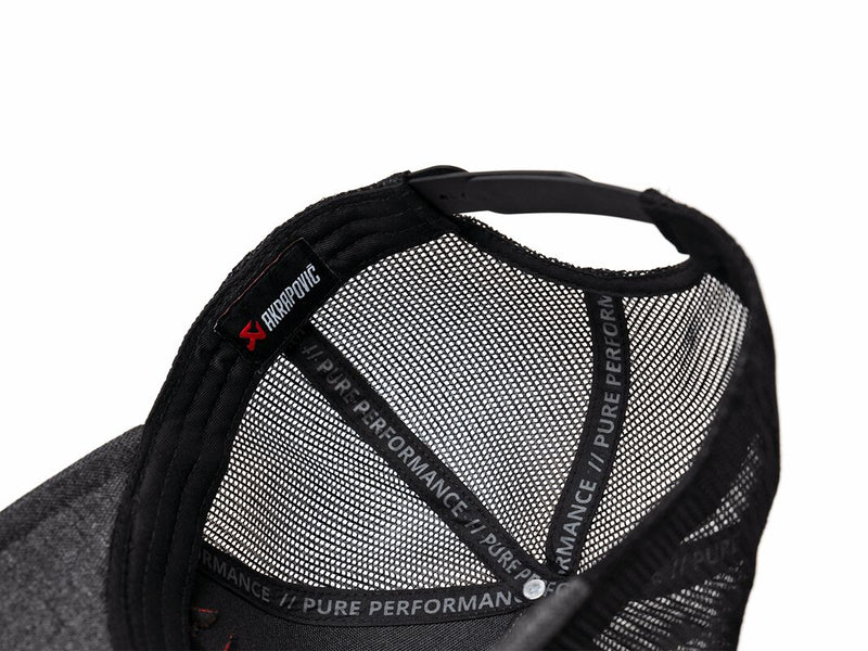 Akrapovic Trucker Hat - Black, Dark Grey