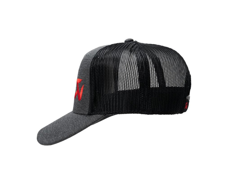 Akrapovic Trucker Hat - Black, Dark Grey