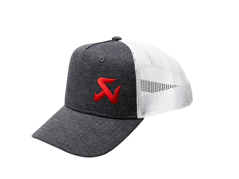Akrapovic Kid's Akrapovic Trucker Hat - Dark Grey, White