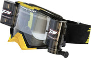 PRO GRIP 3309 Rapid Goggles With Roll-Off System - Black, Yellow