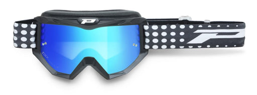 PRO GRIP 3201FL Atzaki MX Goggles - Black, Blue, White
