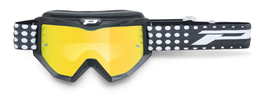 PRO GRIP 3201FL Atzaki MX Goggles - Black, White, Yellow