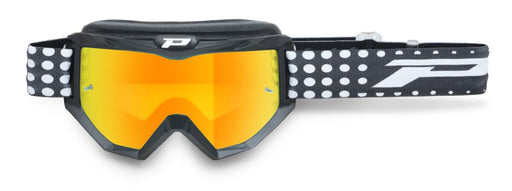 PRO GRIP 3201FL Atzaki MX Goggles - Black, Orange, White