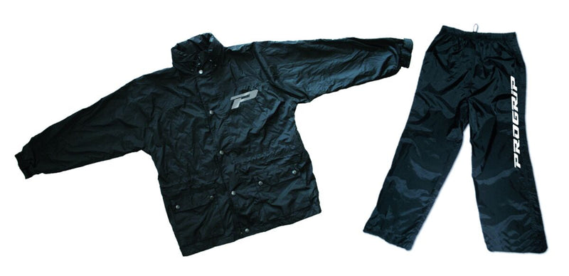 PRO GRIP Two-Piece Rainsuit - Black