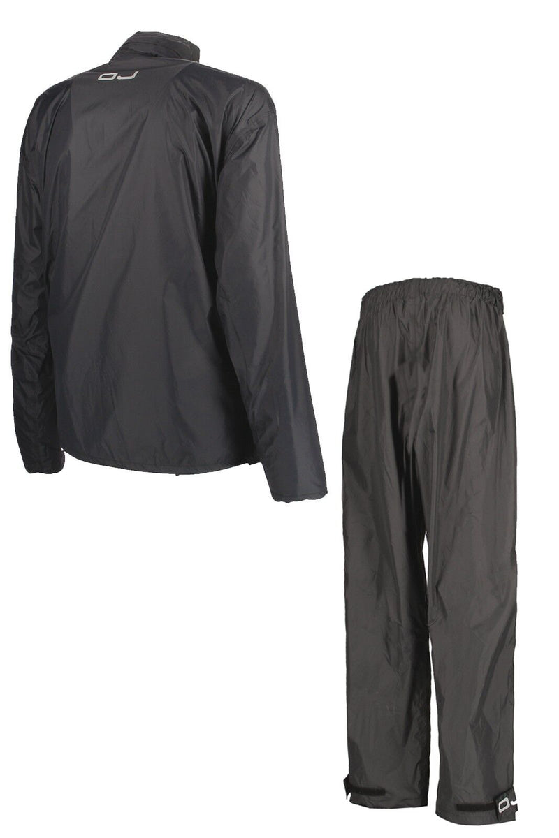 OJ Atmosfere Metropolitane S.r Completo System Two-Piece Rainsuit - Black