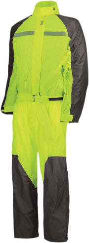 OJ Atmosfere Metropolitane S.r Compact Total Rainsuit - Black, Hi-Vis Yellow