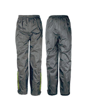 OJ Atmosfere Metropolitane S.r System Set Two-Piece Rainsuit - Black, Hi-Vis Yellow