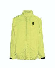 OJ Atmosfere Metropolitane S.r System Set Two-Piece Rainsuit - Black, Hi-Vis Yellow