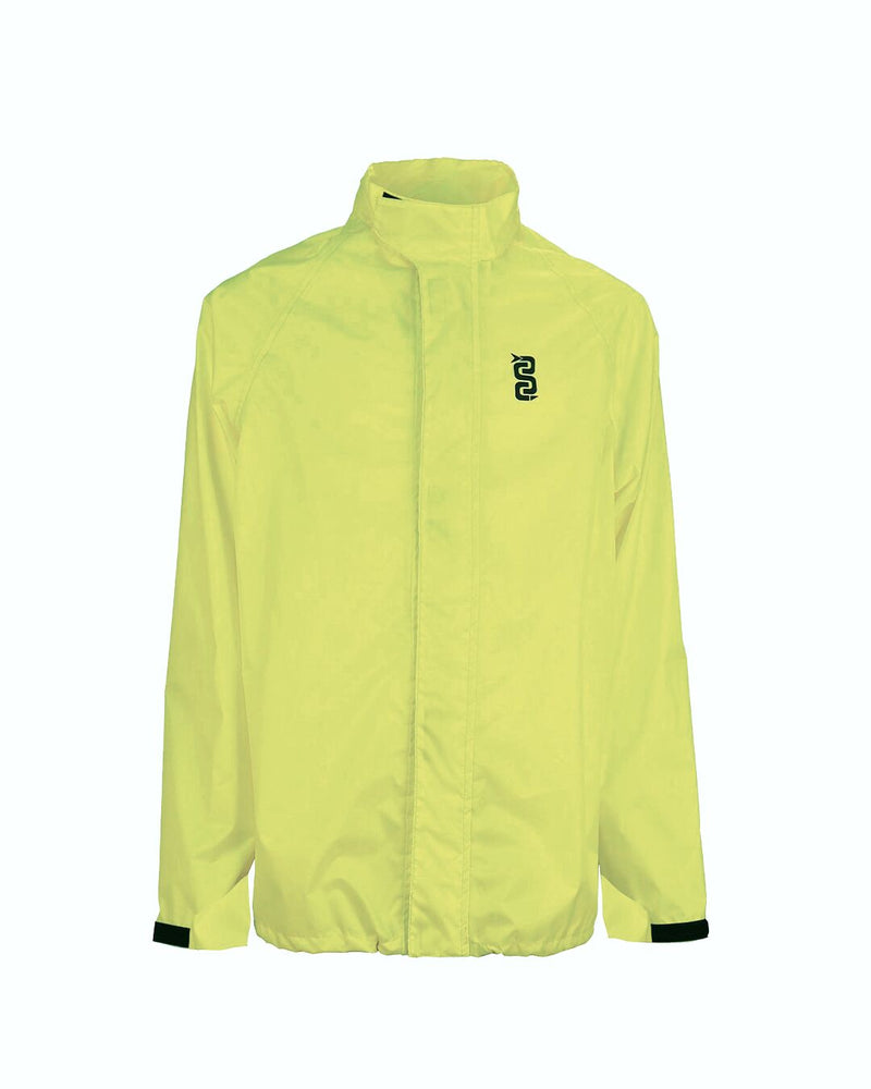 OJ Atmosfere Metropolitane S.r System Set Two-Piece Rainsuit - Black, Hi-Vis Yellow