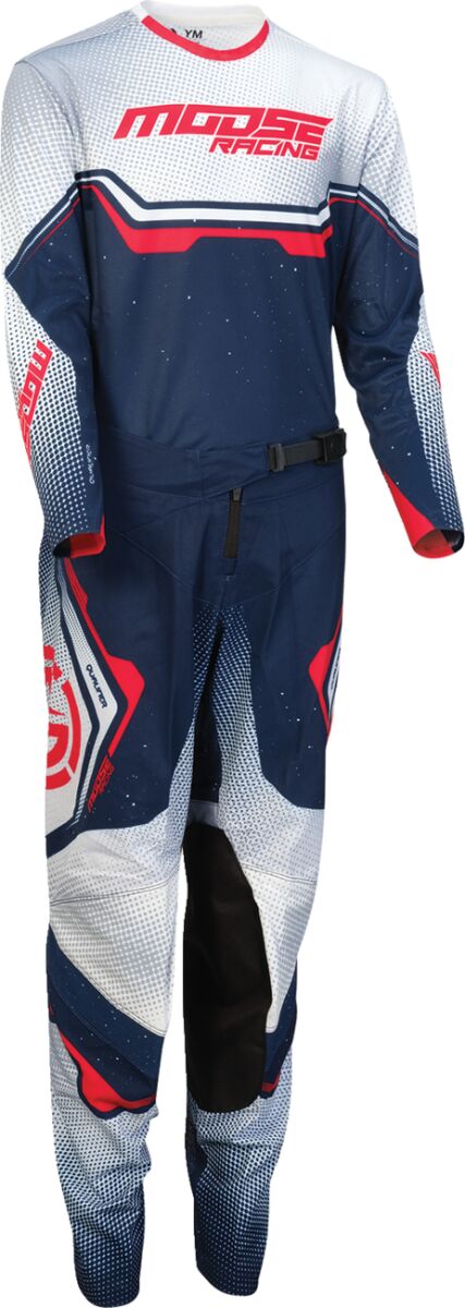 MOOSE OFFROAD SOFT-GOODS Youth Qualifier® Jersey - Blue, Red, White