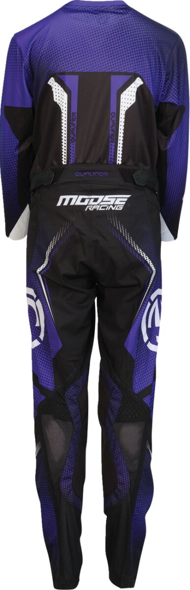 MOOSE OFFROAD SOFT-GOODS Youth Qualifier® Jersey - Black, Purple, White
