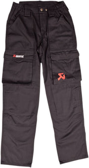 Akrapovic Brand Cargo Pants - Black