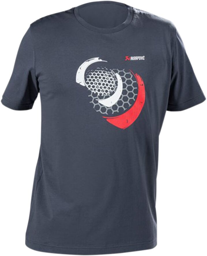 Akrapovic Mesh T-Shirt - Size 3XL - Grey,  Navy,  Red,  White