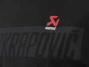 Akrapovic Women's Corpo T-Shirt - Size L - Black,  Red