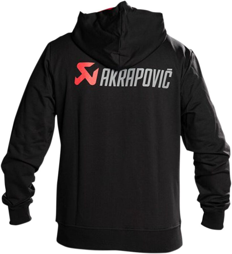 Akrapovic Full-Zip Hoody - Black, Red, White