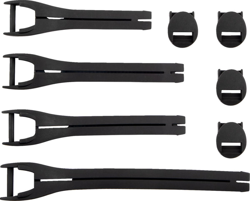 MOOSE OFFROAD SOFT-GOODS Boot Strap Kit - Qualifier - US Boot Sizes 10 - 15 - Black