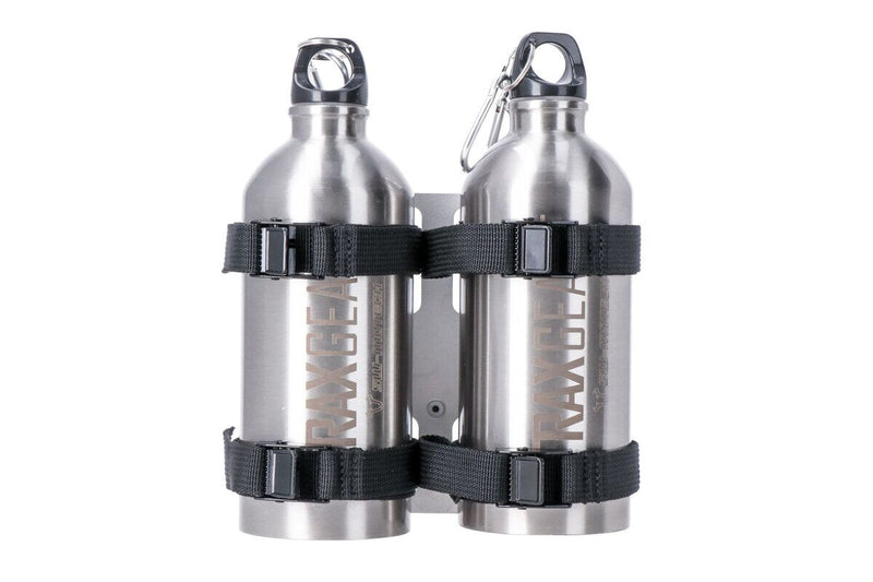 SW-Motech TRAX Bottle Set 2 - Silver
