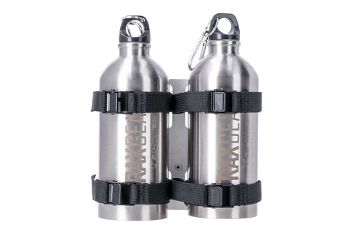 SW-Motech TRAX Bottle Set 2 - Silver