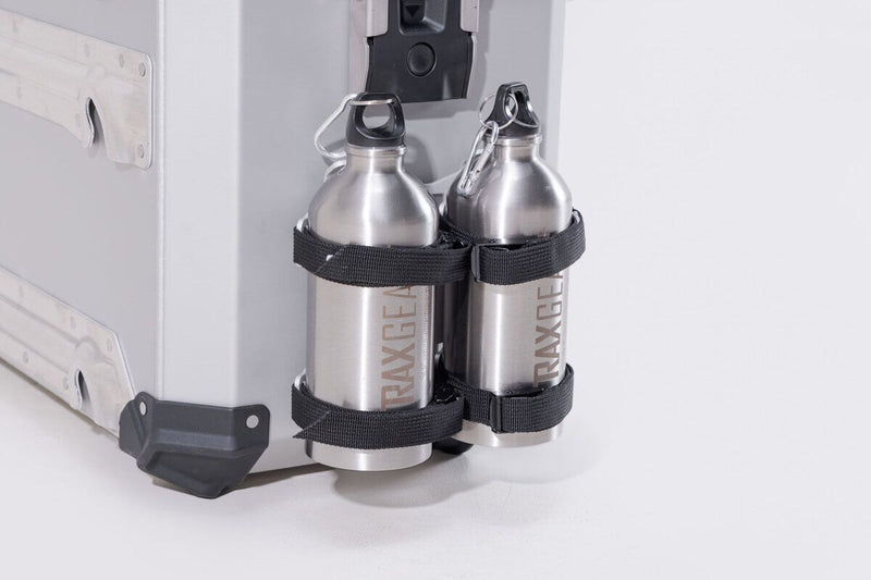 SW-Motech TRAX Bottle Set 2 - Silver