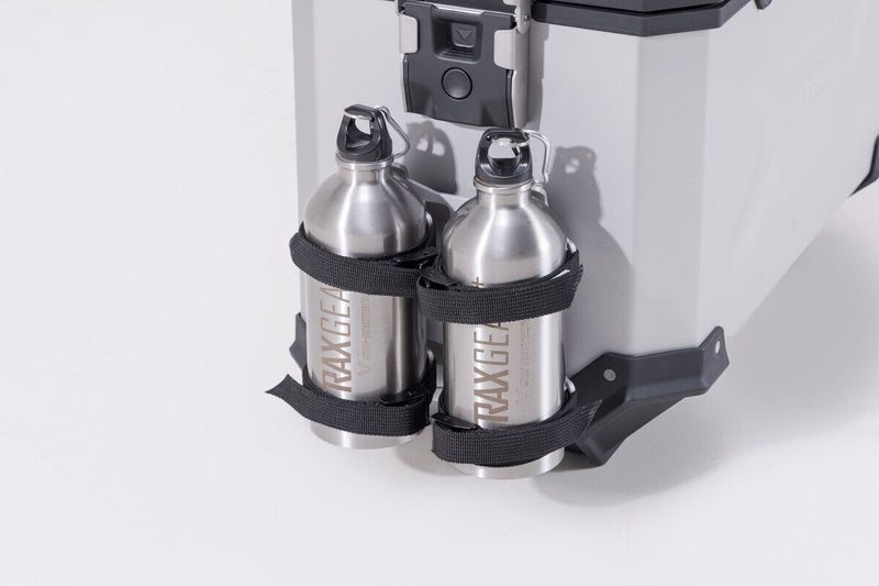 SW-Motech TRAX Bottle Set 2 - Silver