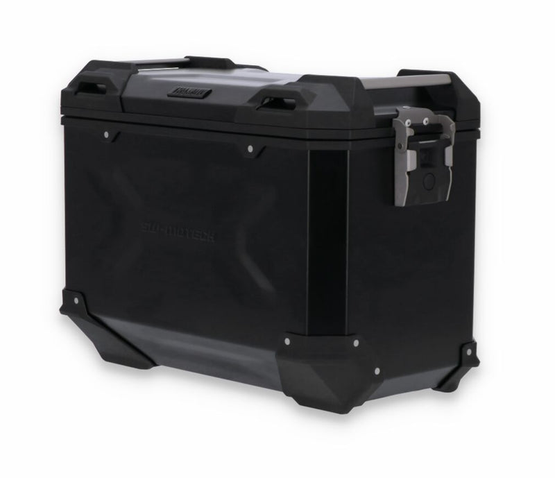 SW-Motech TRAX Adventure Side Case Black Edition (Right) - ADV, TRAX, Anodised, Black, Powder-Coated