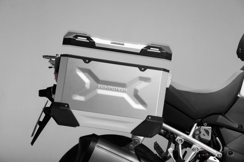 SW-Motech TRAX Adventure Medium Side case (37 Liters) Right - ADV, TRAX, Anodised, Silver