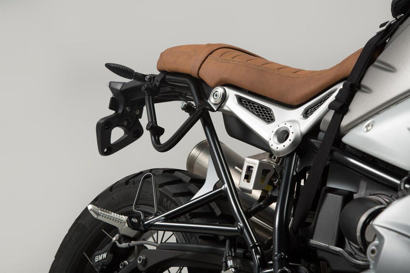 SW-Motech Legend Gear LC1 Side Bag System Brown Edition (Right) - Black, Brown, Saddlebag