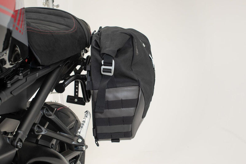 SW-Motech Legend Gear LC2 Side Bag System Brown Edition (Left) - Black, Brown, Saddlebag - BC.HTA.06.599.20200