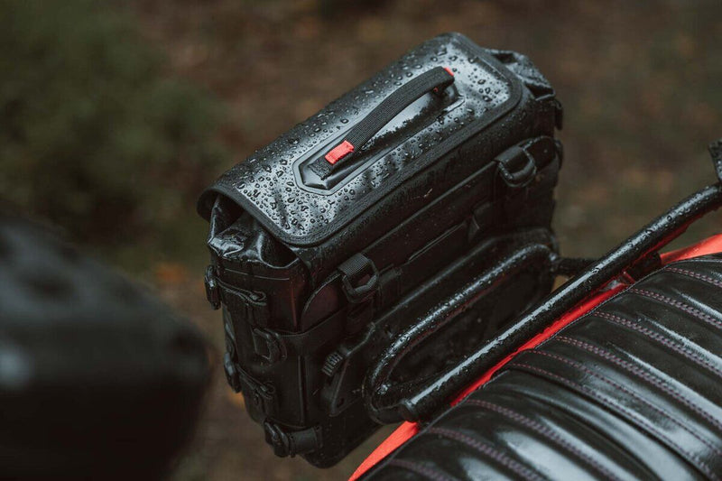 SW-Motech SysBag WP S with Right adapter plate (12-16 Liters) - Black
