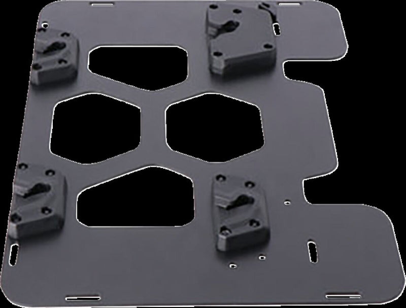 SW-Motech SysBag Adapter Plate - Left, Black, Powder-Coated
