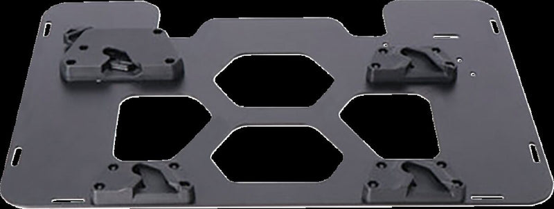 SW-Motech SysBag Adapter Plate - Left, Black, Powder-Coated