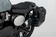 SW-Motech Legend Gear LC2 Side Bag System Brown Edition (Left) - Black, Brown, Saddlebag - BC.HTA.11.667.20401