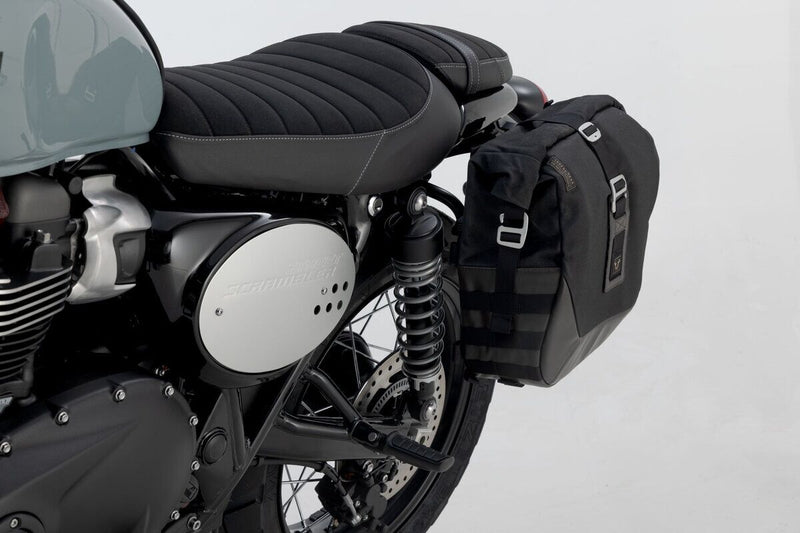 SW-Motech Legend Gear LC2 Side Bag System Brown Edition (Left) - Black, Brown, Saddlebag - BC.HTA.11.667.20401